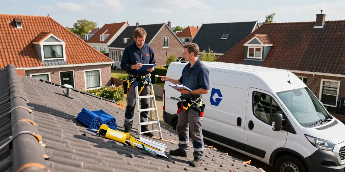 Expert dakdekker den haag inspecting residential roof for repairs