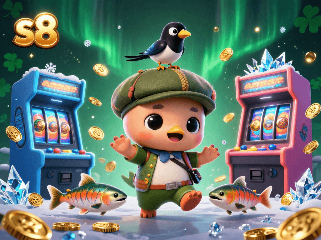Play enchanting games at s8 with vibrant 3D characters and exciting casino elements.
