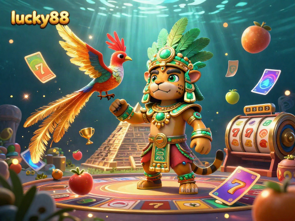 Experience thrilling gameplay at lucky88 with dynamic jackpot symbols and vibrant casino elements.