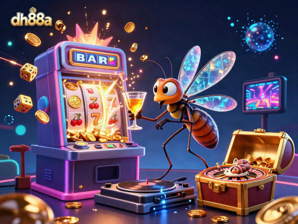 Engage with the vibrant world of dh88a casino, showcasing invigorating game elements and dynamic characters.