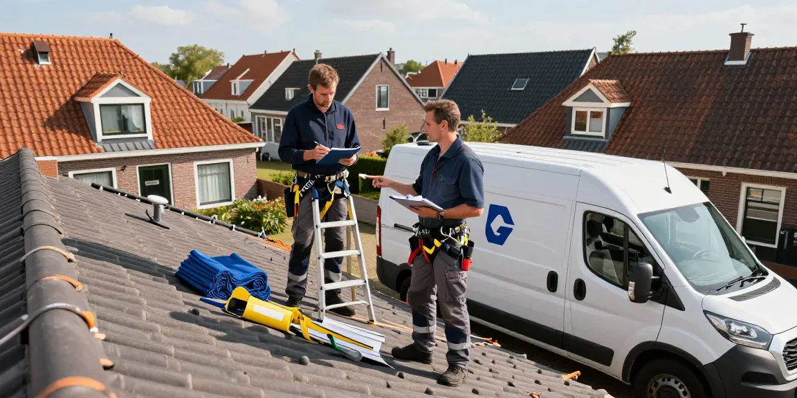 Expert dakdekker den haag inspecting residential roof for repairs