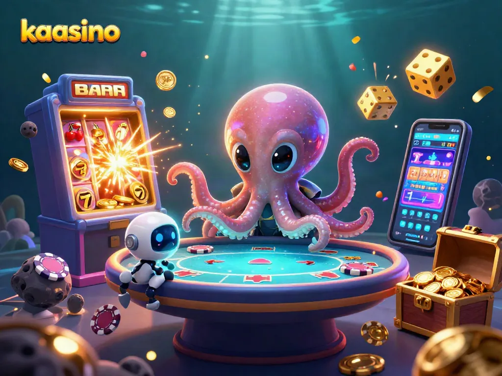 Join the excitement with kaasino, a vibrant scene featuring cosmic gaming action and slots explosion.