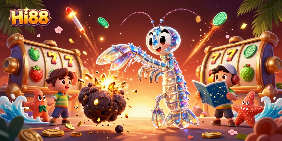HI88 showcases a vibrant online casino experience with thrilling slot gaming action.