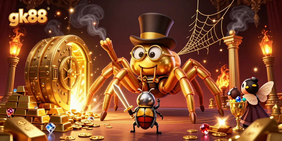 Engage with exciting gk88 casino adventures featuring golden treasures and animated characters.