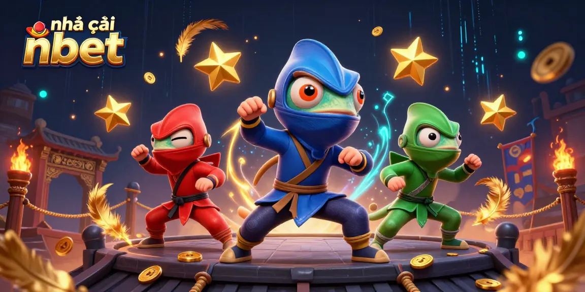Engaging scene with nhà cái nbet characters and dynamic casino action featuring vibrant colors.