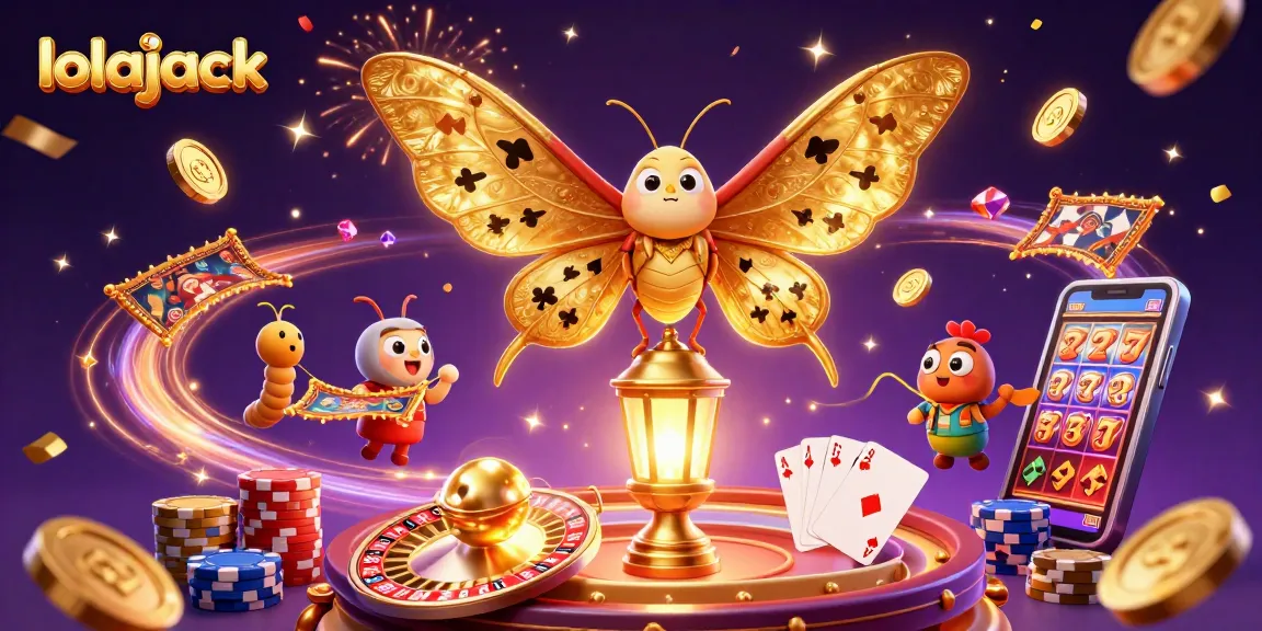 Experience thrilling moments at Lolajack Casino with vibrant games and captivating designs.