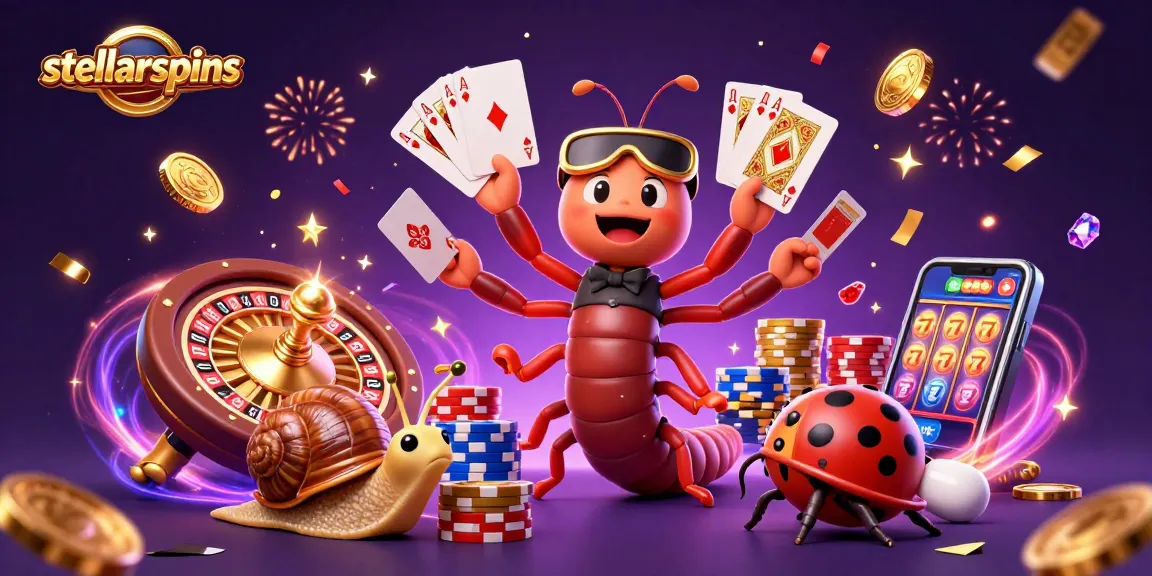 Join the fun at stellarspins with a vibrant scene showcasing baccarat excitement!
