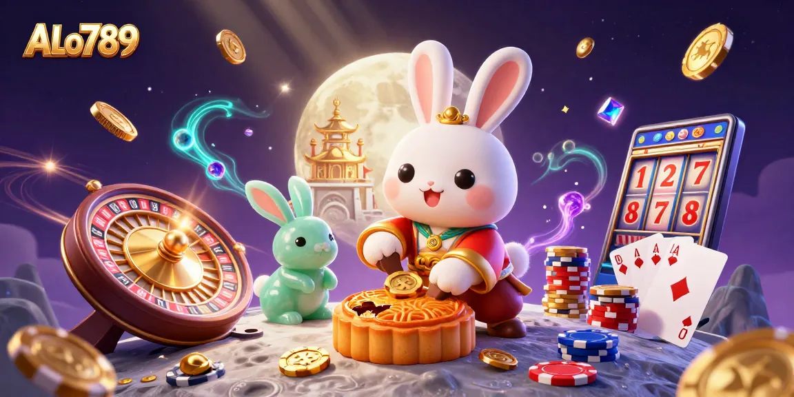 Experience exciting gambling at ALo789 with vibrant casino elements and folklore charm.